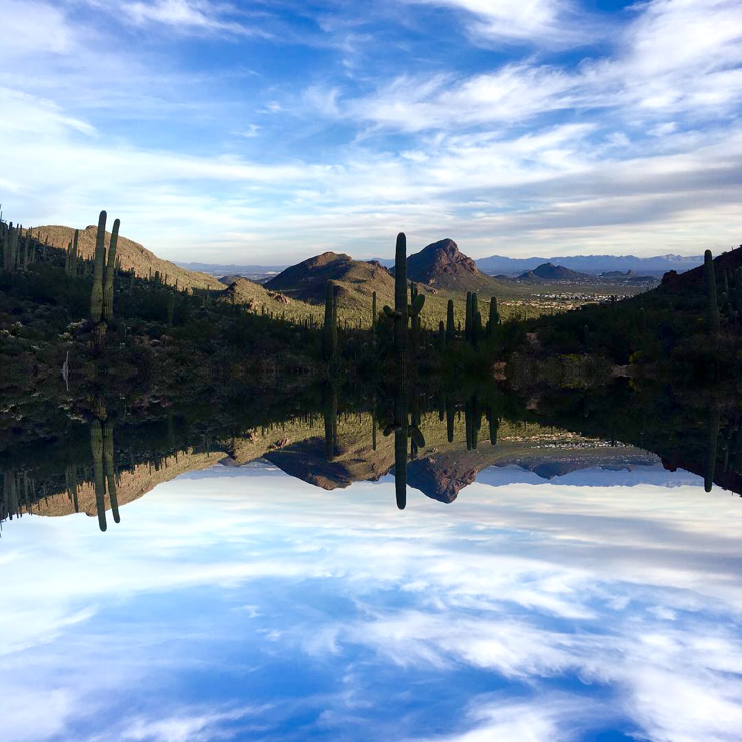 Reflection, remixed photography by Chris Kaplan